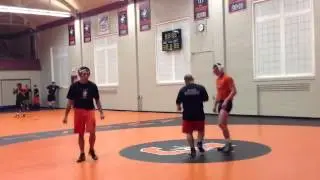 Marc Uelhing v. Nate Shenk - 149 lb. preliminary wrestle-off 10/11/2013