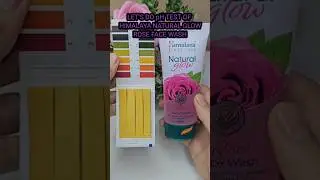 Himalaya Natural Glow Rose Face Wash #shorts #himalaya #rose #natural #facewash #phtest