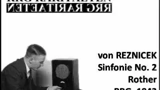 Emil Nikolaus von Reznicek Sinfonie No. 2
