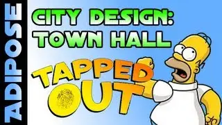 Simpsons Tapped out-Town Hall-City Design