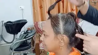 Ghar per step cutting kar// 3 step cutting ✂️ kaise karen hair cutting Neerja Bhardwaj