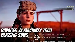 Ravager VS  Machines Trials - Blazing Sun - Sun Furrows Hunting Grounds