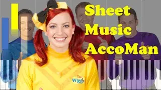 The Wiggles Do The Propeller Theme Song Piano Sheet Music