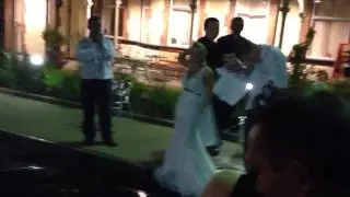 Wedding day ice bucket challenge