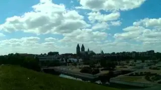 Gronau Laga von der Pyramide aus
