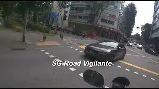 15dec2024  Kitchener Link Road getgo mazda 3 driving against flow of traffic