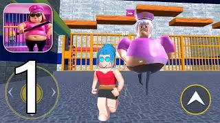 Prison Escape Obby Parkour 3D - Great School Breakout - Gameplay Walkthrough Part 1 (Android, iOS)