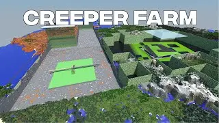 Тур по серверу SciCraft: Ферма криперов с 1 миллионом пороха в час