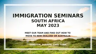 New Zealand and Australian Shores seminars in South Africa