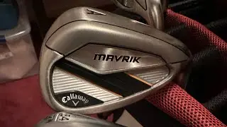 2022 Callaway Mavrik Iron Set unboxing // 5-PW W/ Jaws Raw 54 Degree Wedge