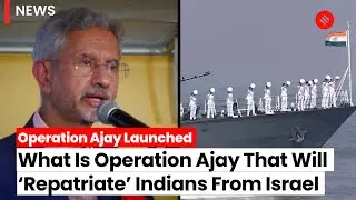 India Launches Operation Ajay to Bring Home Citizens from Israel Hamas War Zone | Israel Palestine