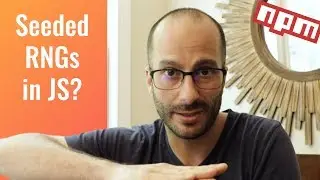 How do you use a seeded random number generator in JavaScript?