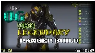 [ANTHEM] The OG-LEGENDARY RANGER COMBO BUILD (Patch 1.0.4.02) Guide & Gameplay