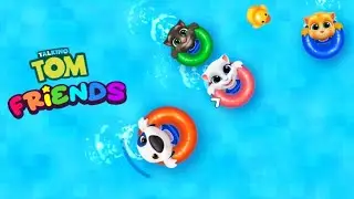 Swimming Day 27💦My Talking Tom Friends (Android Gameplay)