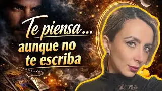 TE PIENSA… AUNQUE NO TE ESCRIBA #tarot #amor #canada #quebec 