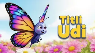 Titli Udi | तितली उड़ी | Most Popular Rhymes | Hindi Rhymes For Children - #TitliUdi2025 #kidsrhymes