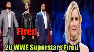 WWE Released Superstars 2020 | 20 superstars Fired By WWE |