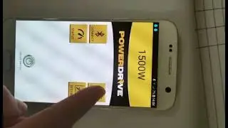 PowerDrive APP Operation display