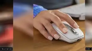 Logitech MX Anywhere 3S Wireless Mouse 8K DPI Any Surface Tracking Silent Click Fast Scrolling Black