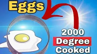 Cooking Eggs with 2000 Degree Heat