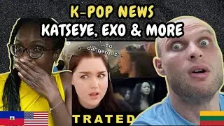 REACTION TO K-Pop News: Katseye Manon Addresses Viral Video, EXO Comeback & SM Criticized