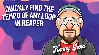 Быстро найдите темп любого цикла в REAPER