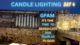 Hanukkah| Rededication Candle Lighting Day Four