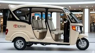 Toyota 2026 9 Seater Rickshaw Review | The Future of City Transport Revealed