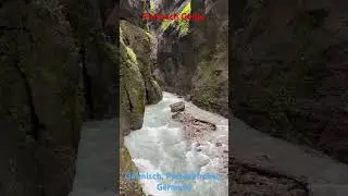 Partnach Gorge #germany  #falls  #nature
