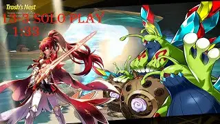 [Elsword NA/엘소드] Empire Sword 13-3 Trosh's Nest Solo (1:33)
