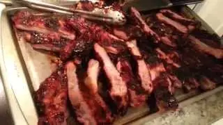 Italian Style BBQ Ribs With Pasta Meatballs And Sausage