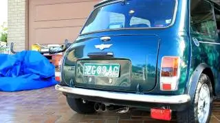 Rover mini RC40 exhaust