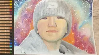 Drawing SEVENTEEN WOOZI 세븐틴 우지 | Speedpaint WOOZI@UniverseFactory
