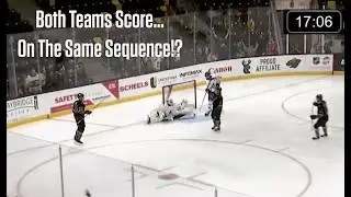 Weird Play: Iowa Heartlanders, Wichita Thunder Both Score Goals On Same Sequence, Only One Counts