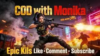 COD Ranked Push with Monika Gaming: Pro Tips + Headshots 💥 Full Video #codm 