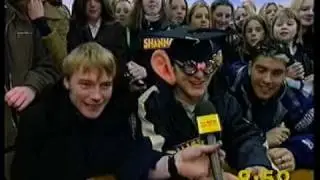 Boyzone - Shane Lynch, Mikey Graham and Ronan Keating on the Big Breakfast