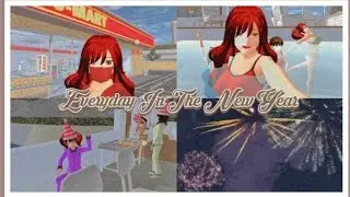 Everyday In The New Year 2021🌌|| VLOG SAKURA SCHOOL SIMULATOR🌸