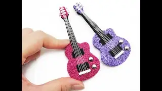 DIY Miniature Craft - Mini Electric Guitar