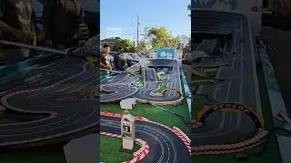 Slot Car Racetrack On Wheels! 🏁 #slotcars #racetrack #racing