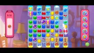 HomeScapes Level 1080 Walkthrough || Super Hard Level || Donut Collectable || 3 Moves Left