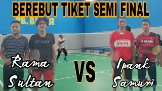 PENAMPAKAN LAPANGAN DUA GOR PB BAGASI DI TURNAMEN 212 CUP ipank/samuri vs sultan/rama