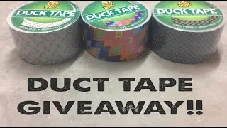 SMALL DUCT TAPE GIVEAWAY SUNDAY!! (Closed)