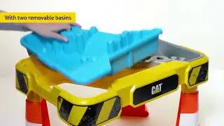 Theo Klein - Caterpillar Sand Play Table Mega Set (#3208)