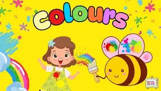 Learn Colours | Kids Colours and Objects song | Interactive Learning | Kids Educational | Colourful