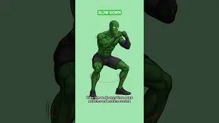 Slow Squats Build More Muscle