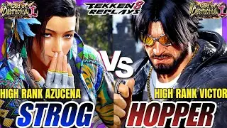 Tekken 8 - Strog (Azucena) vs Hopper (Victor) - Epic Ranked Match