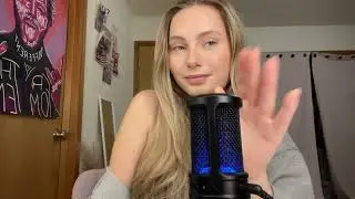 Asmr - random triggers (tapping, talking, finger fluters, mouth noises(