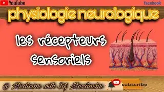 1/ Physiologie des Récepteurs sensoriels | Physiologie 2ème MED
