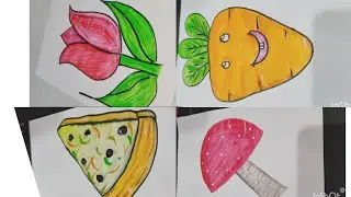 EASY DRAWING FOR KIDS #drawingforkids #easydrawing #drawing #kidsdrawing #viral #art cartoon 