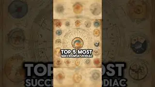 Top 5 Most SUCCESSFUL Zodiac Signs! #zodiac #zodiacsigns #astrologysign #horoscope #astro